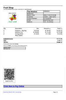 Sample Invoice